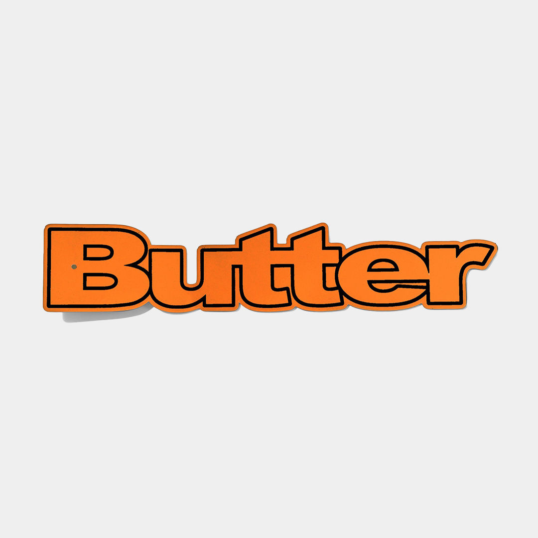 Butter Metal Incense Holder Orange