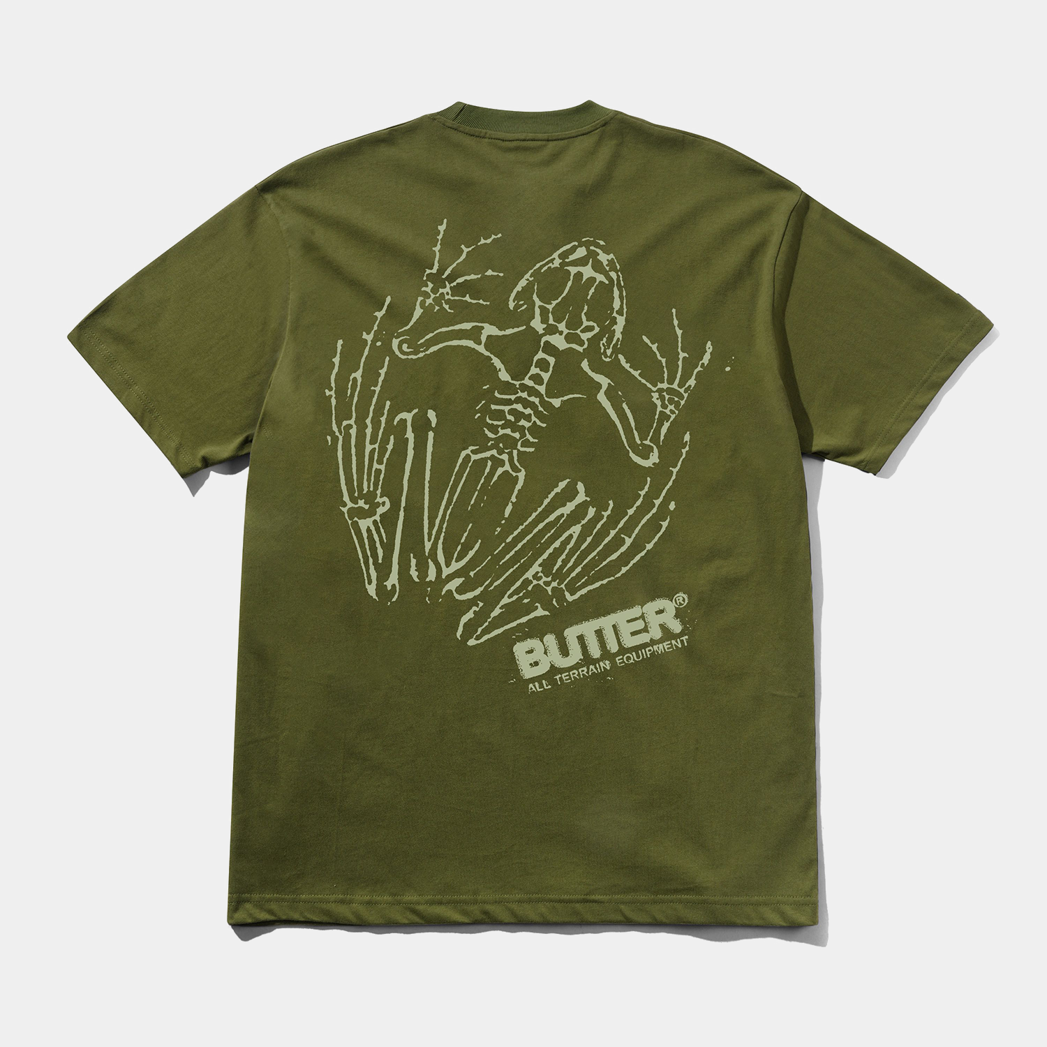 Butter Fossil Tee Moss