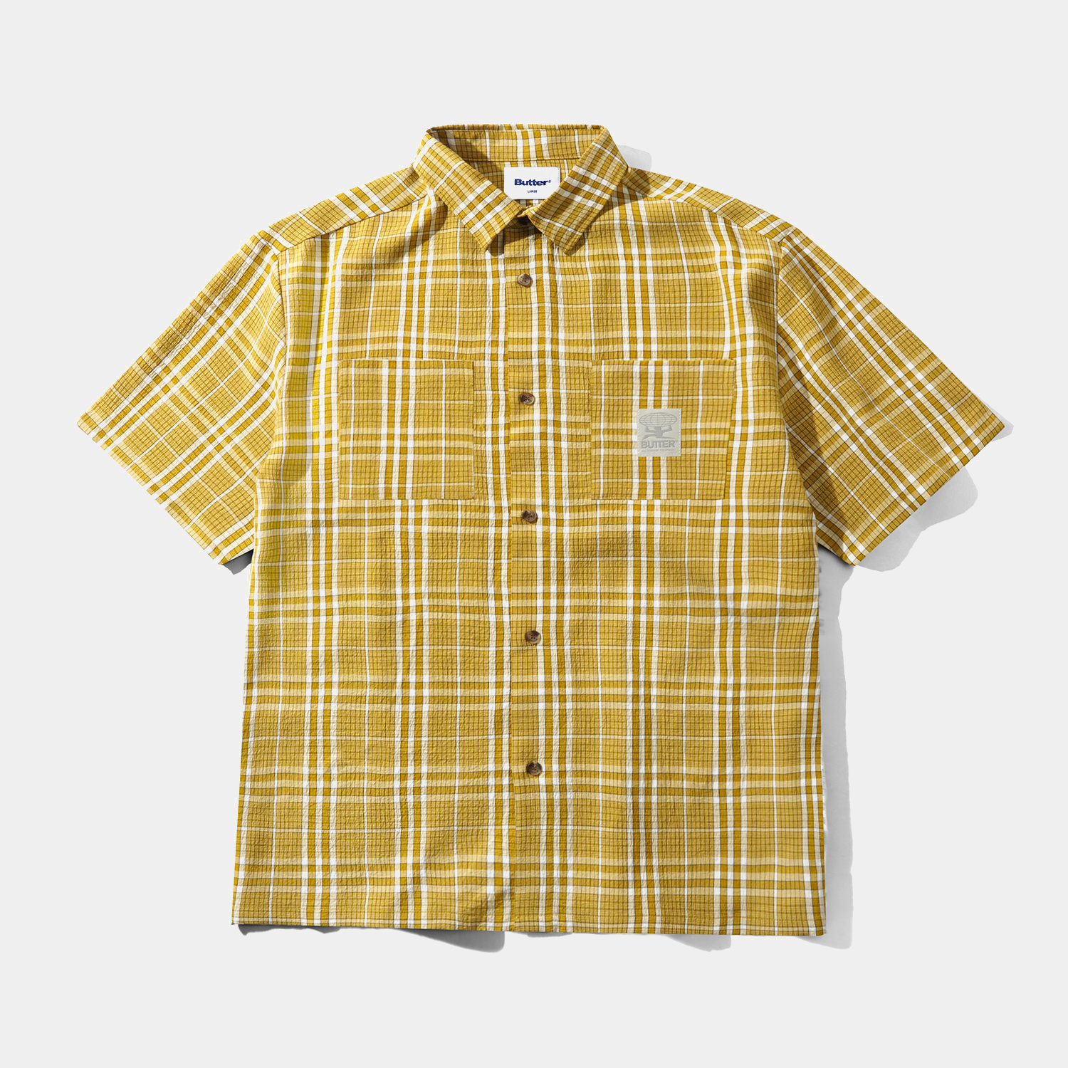 Butter Equipment S/S Shirt Mustard