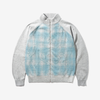 Butter Mustang Zip-Thru Knit Sweater Grey