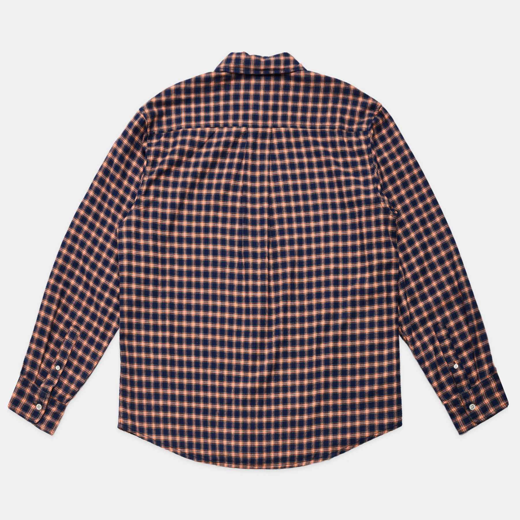 Larriet Grant Shirt Navy Plaid