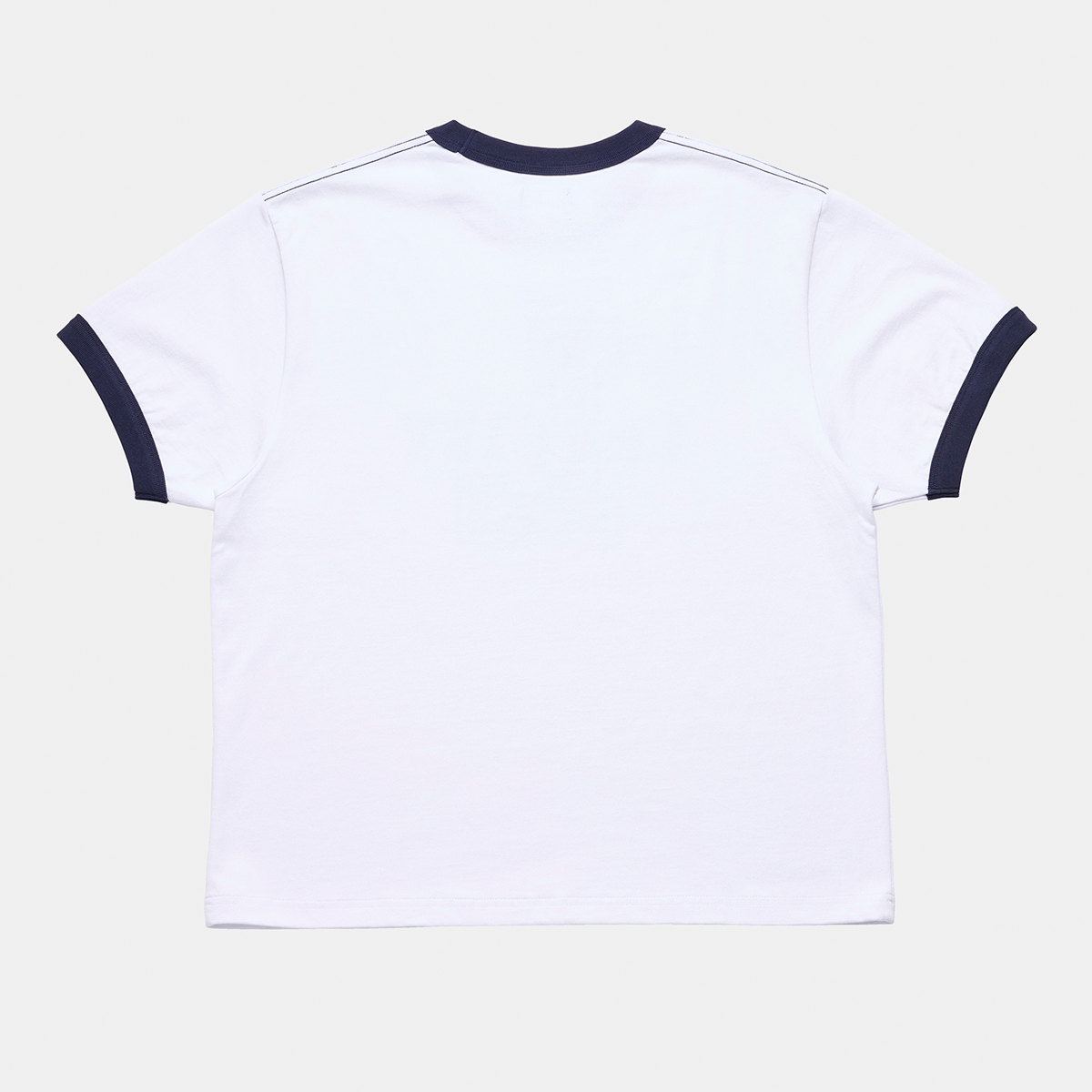 Larriet Navy Tee White