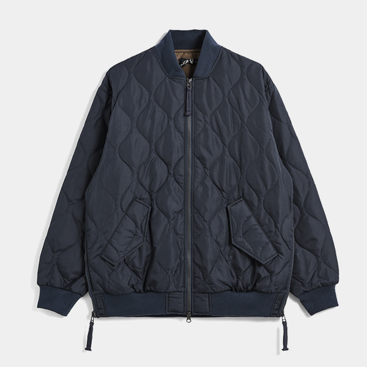 Taion Military MA-1 Down Jacket Dark Navy