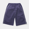 Butter Main Shorts Navy Plaid