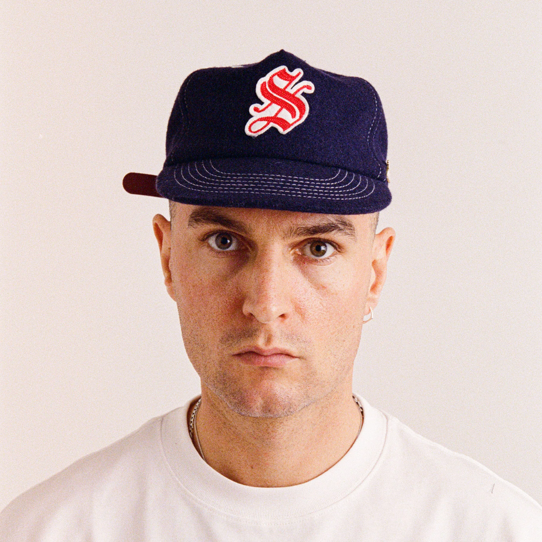 Someday Olde English Ballcap Navy