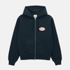 Gramicci Oval Patch Zip Hooded Sweatshirt Vintage Black