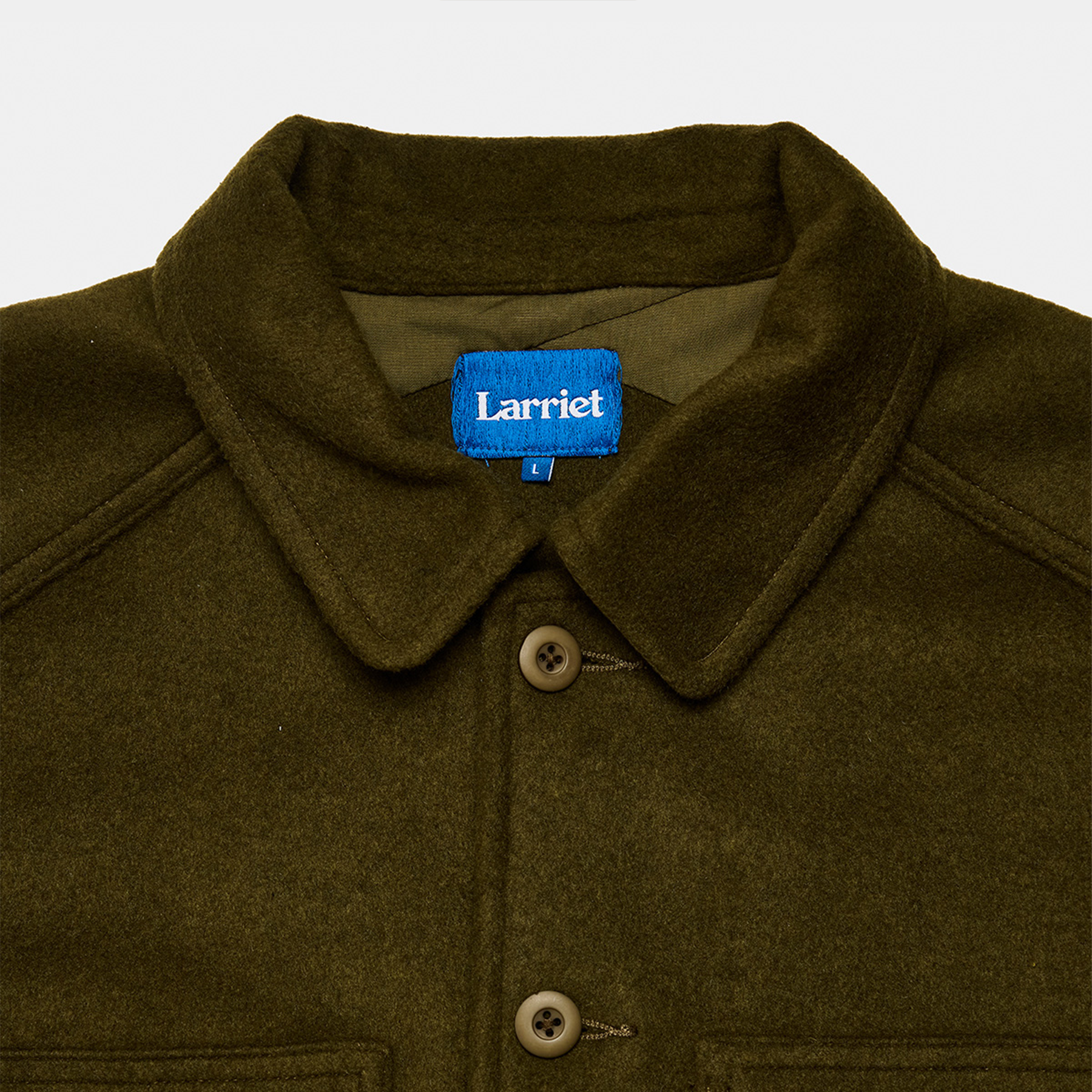 Larriet Cliff Overshirt Army