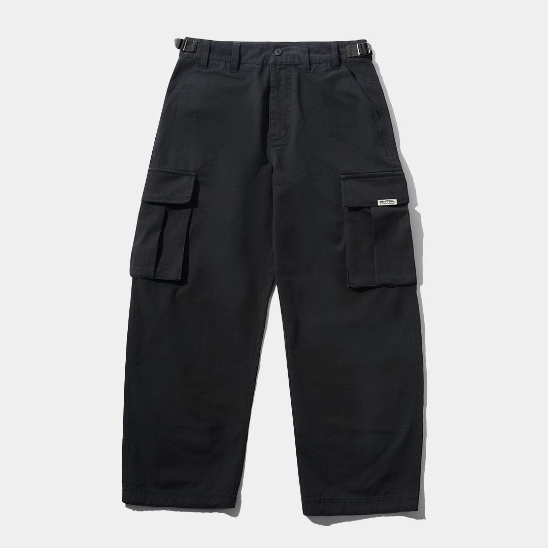Butter Cargo Pants Washed Black