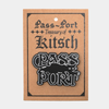 Pass~Port Slinkin' Pin Black + White
