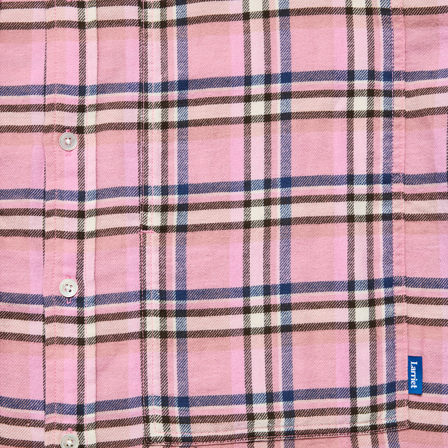 Larriet Grant Shirt Pink Plaid