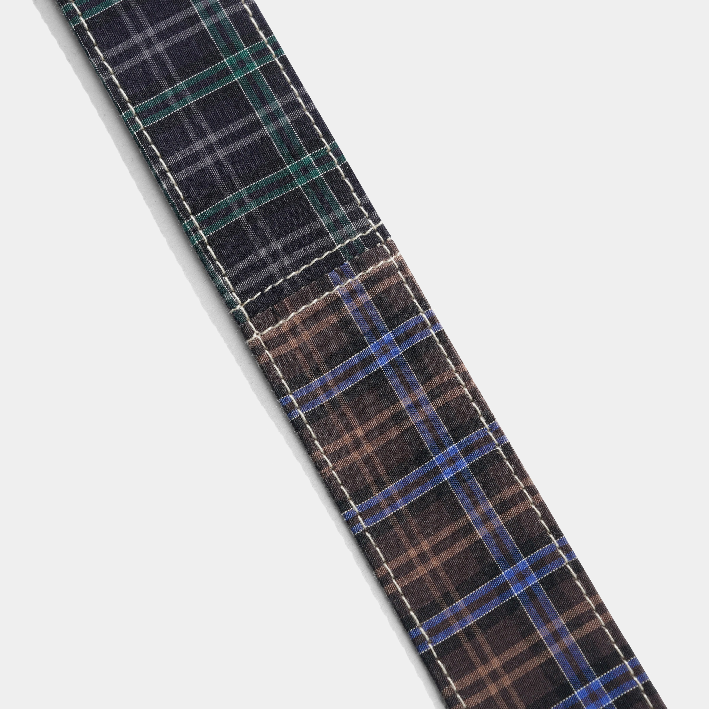 Butter Plaid Belt Patchwork Plaid