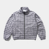 Butter Plaid Nylon Jacket Grey