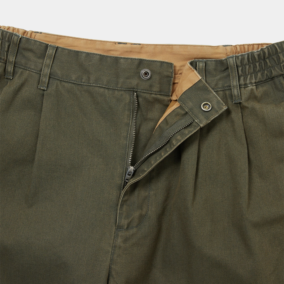 thisisneverthat Double Pleated Wide Pant Dark Olive