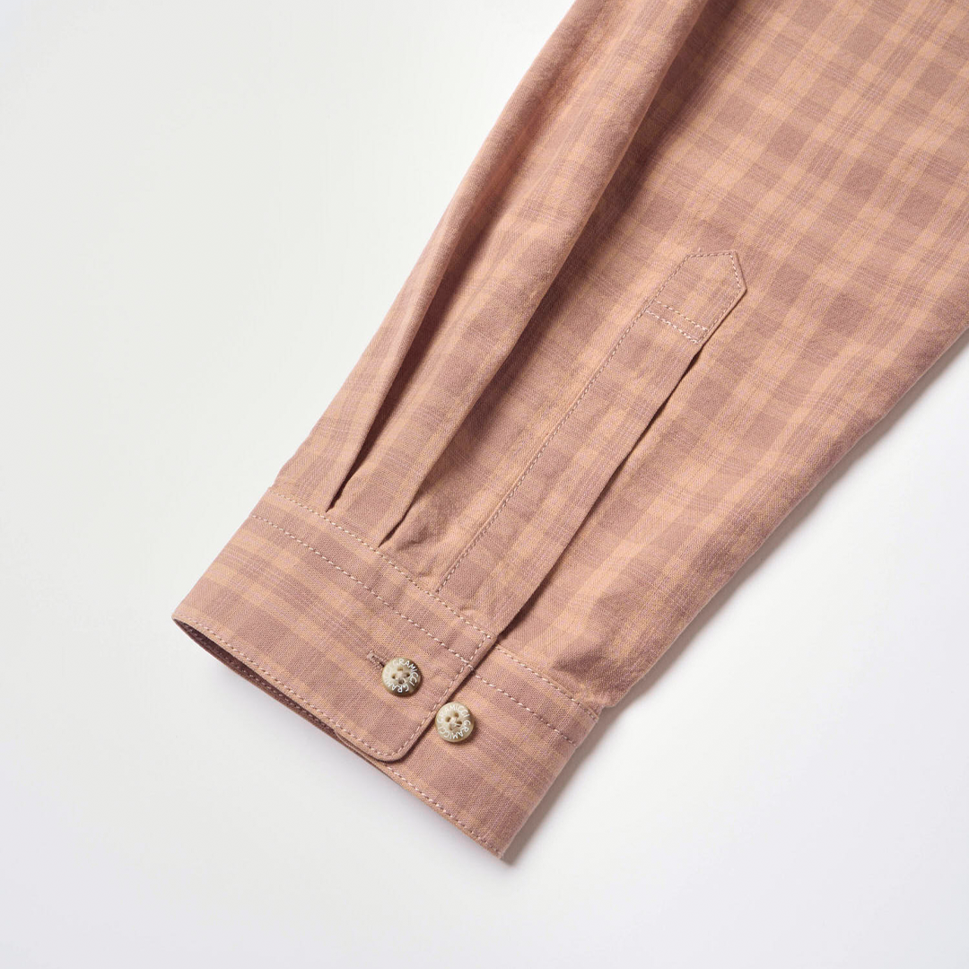 Gramicci Heavy Weight Checkered Shirt Plum