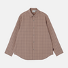 Gramicci Heavy Weight Checkered Shirt Plum