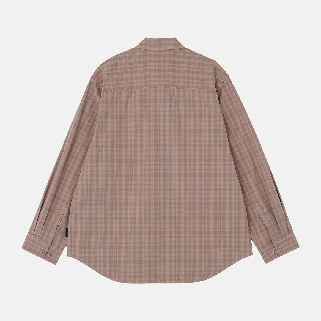 Gramicci Heavy Weight Checkered Shirt Plum
