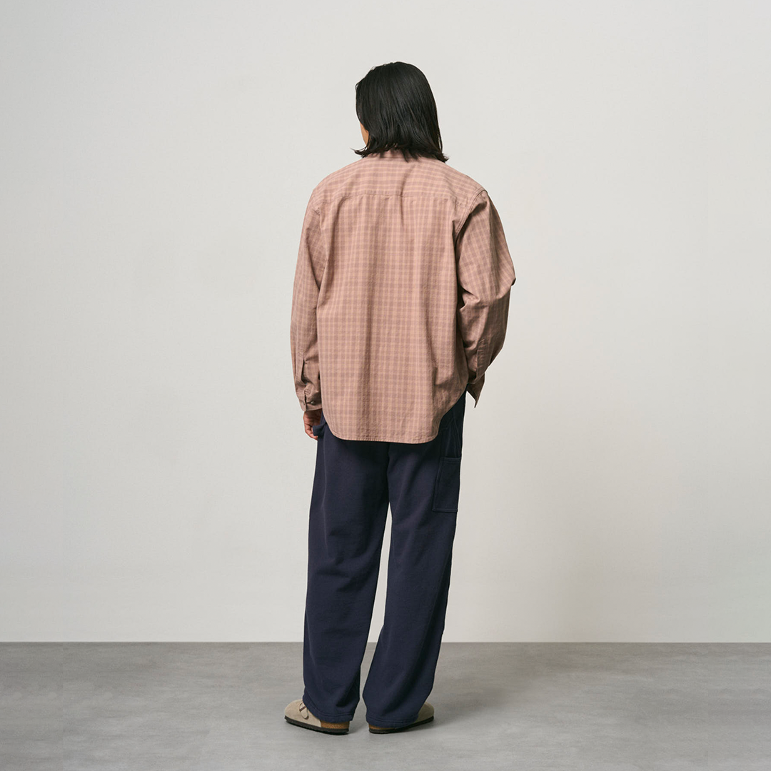 Gramicci Heavy Weight Checkered Shirt Plum