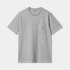 Carhartt WIP S/S Pocket T-Shirt Grey Heather