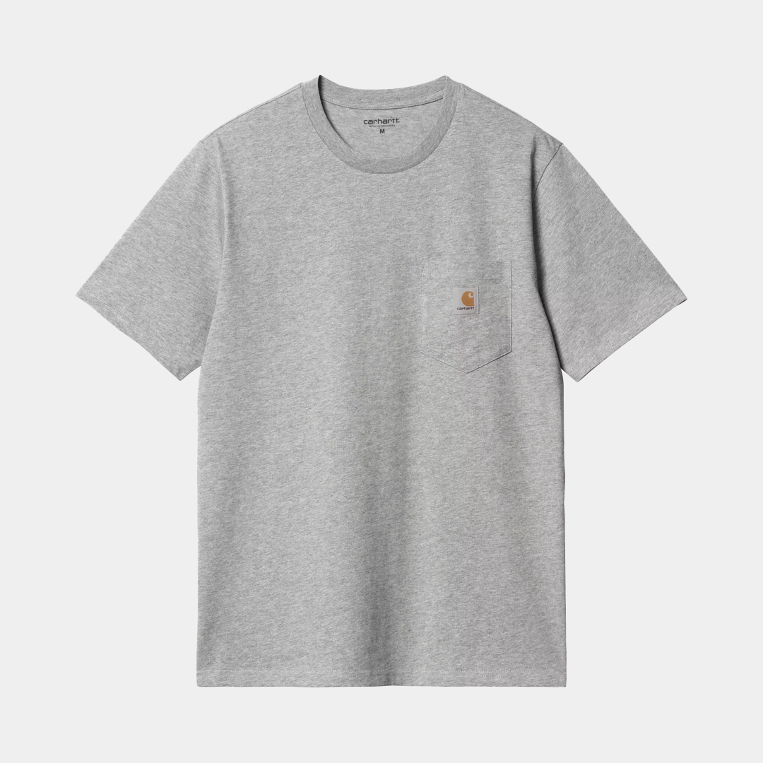 Carhartt WIP S/S Pocket T-Shirt Grey Heather