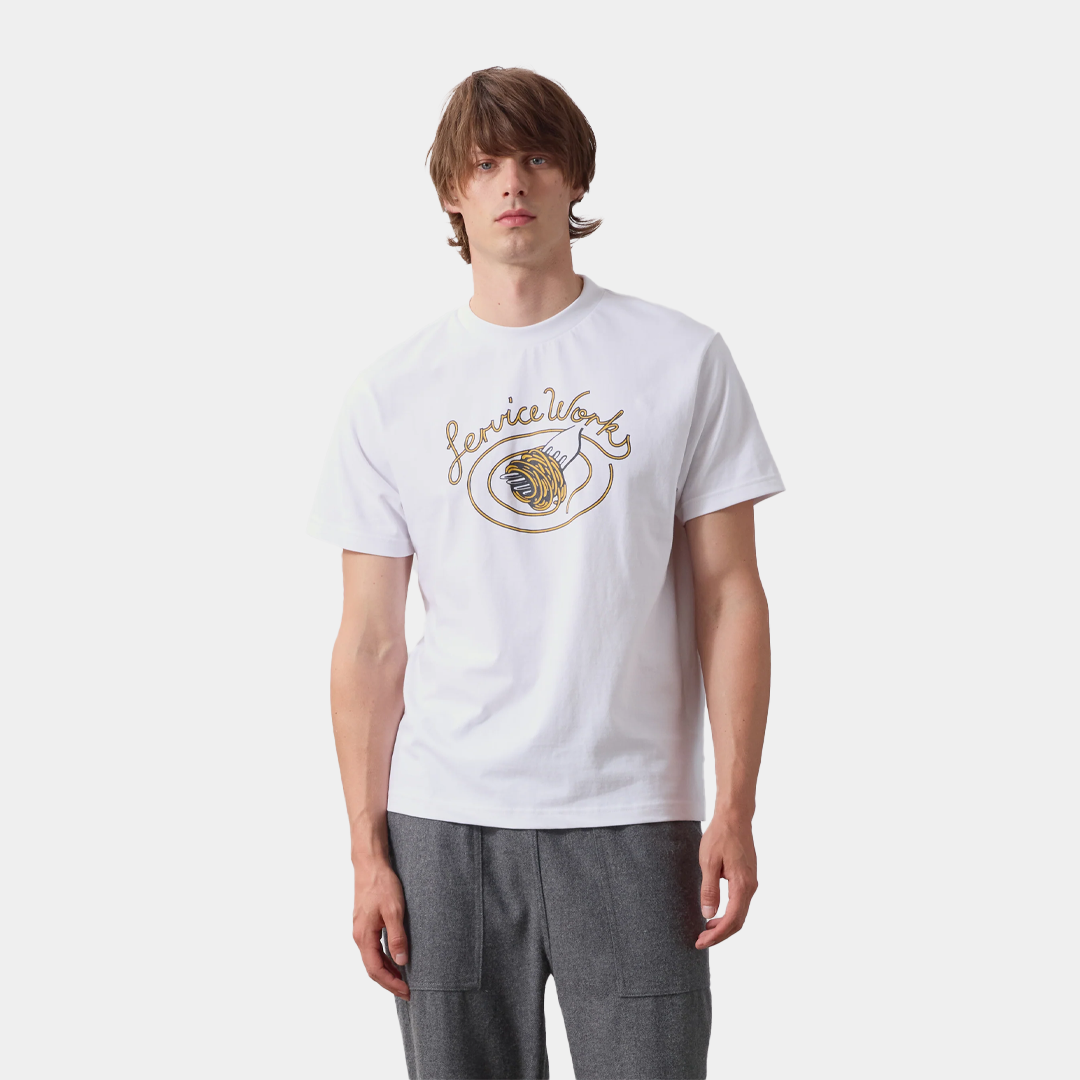 Service Works Spaghetti Tee White