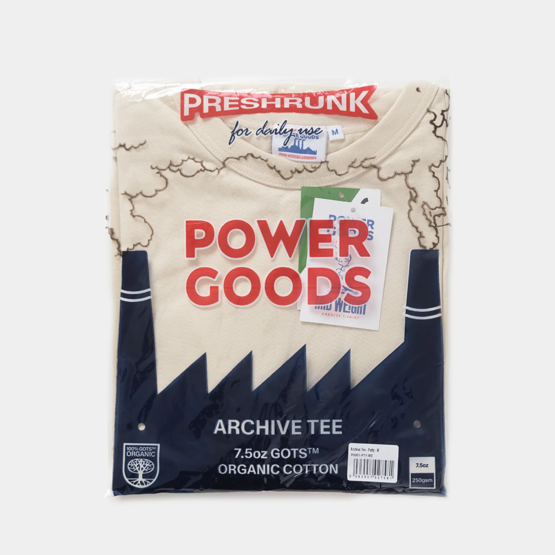 Power Goods Archive Tee Putty