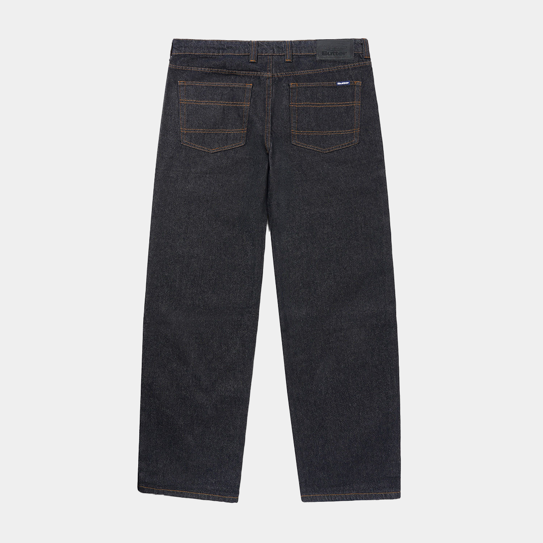 Butter Relaxed Denim Jeans Raw Indigo