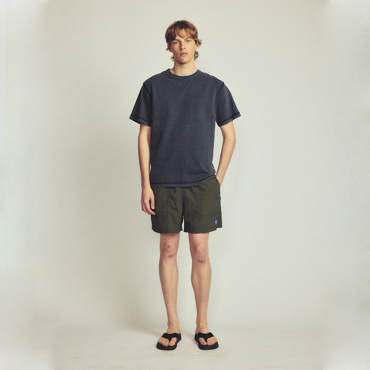 Larriet Rec Shorts Army