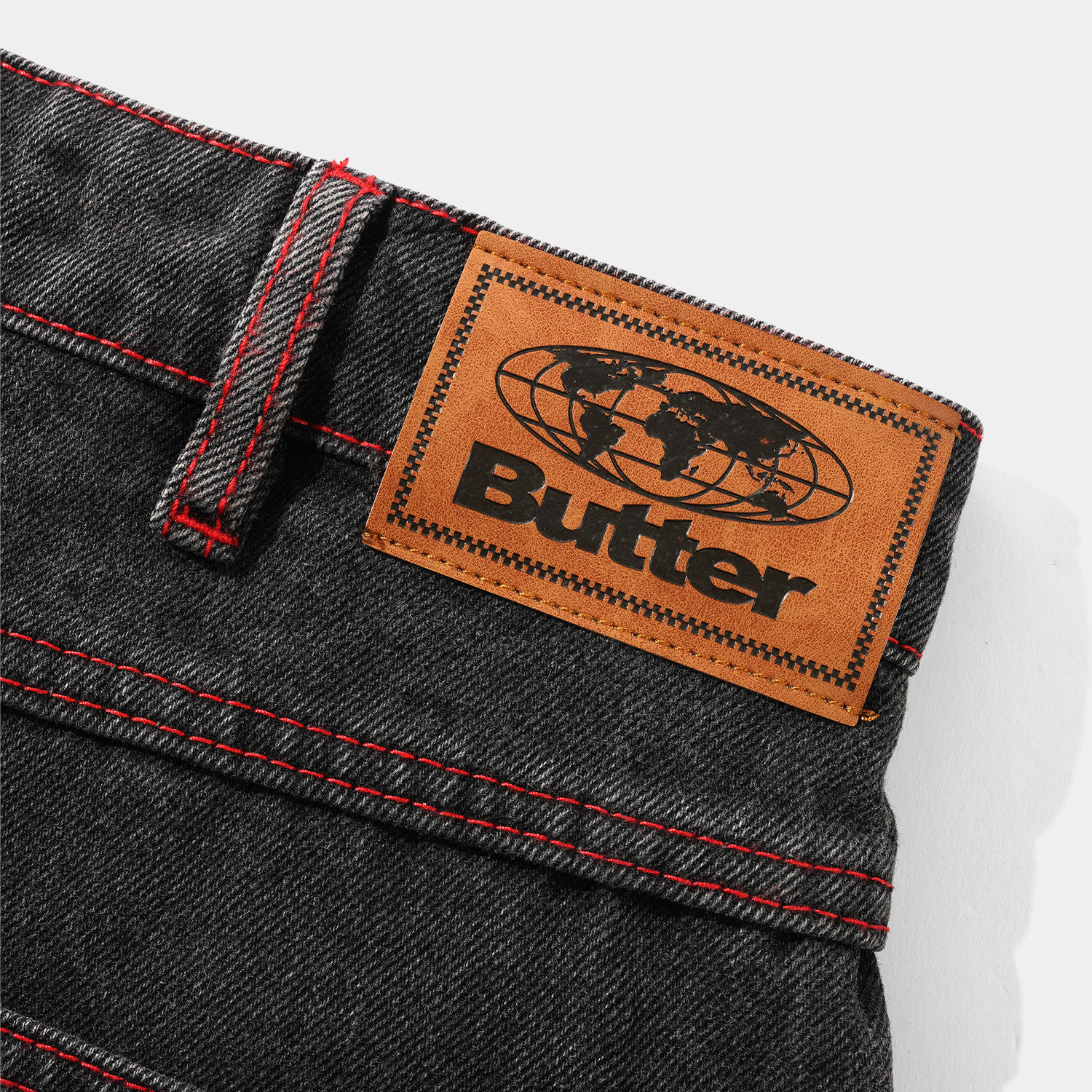 Butter Encounter Denim Jeans Tinted Washed Black