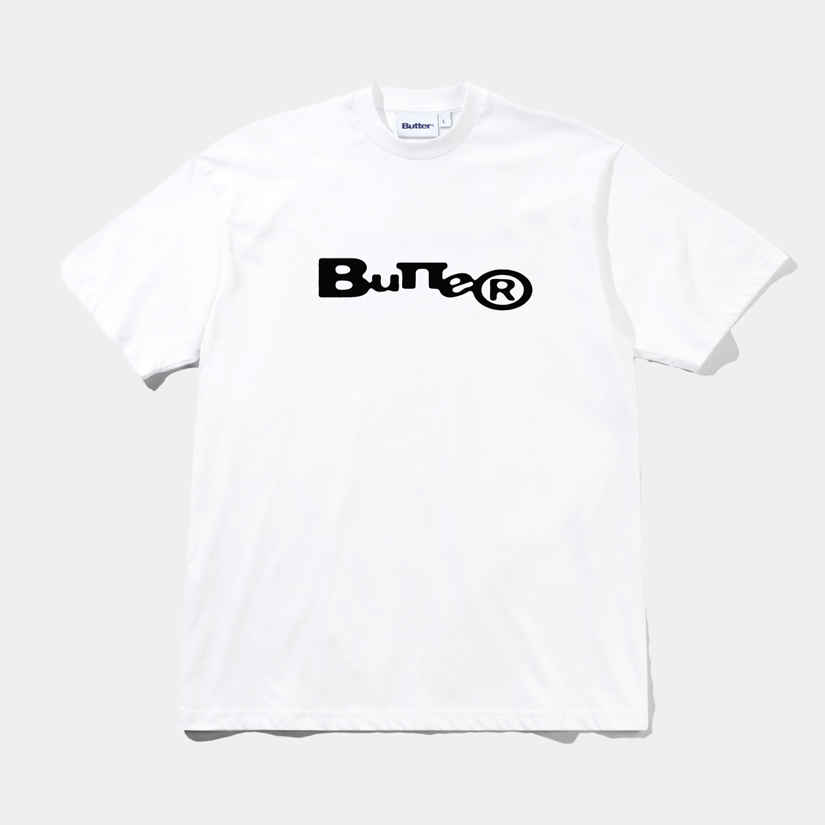 Butter Goods Registered Tee White