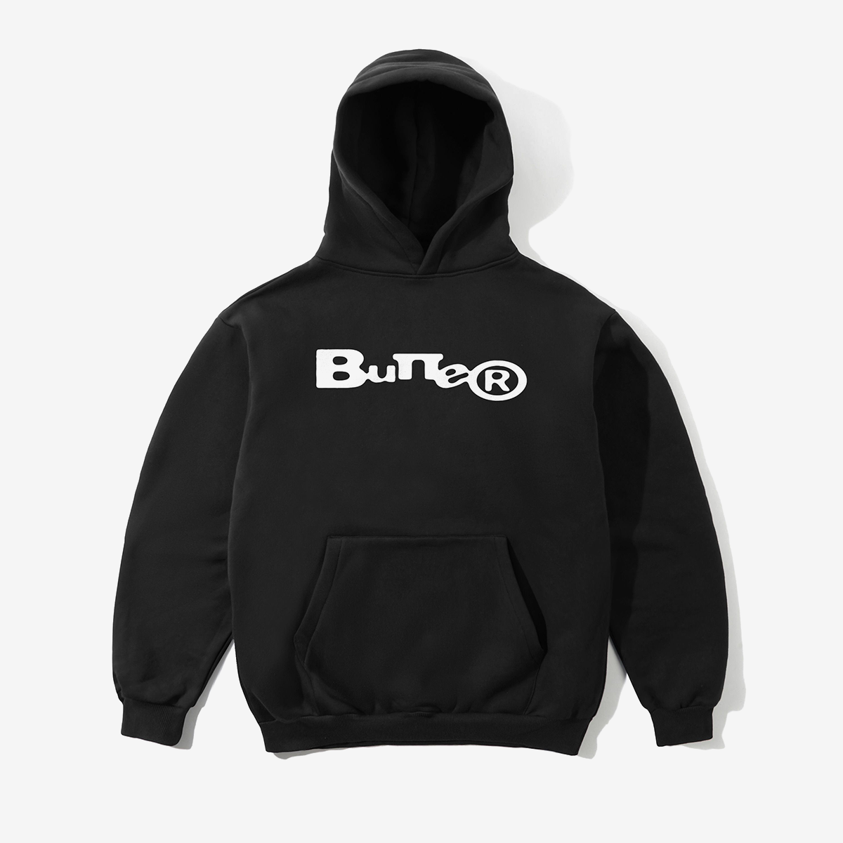 Butter Registered Pullover Hood Black