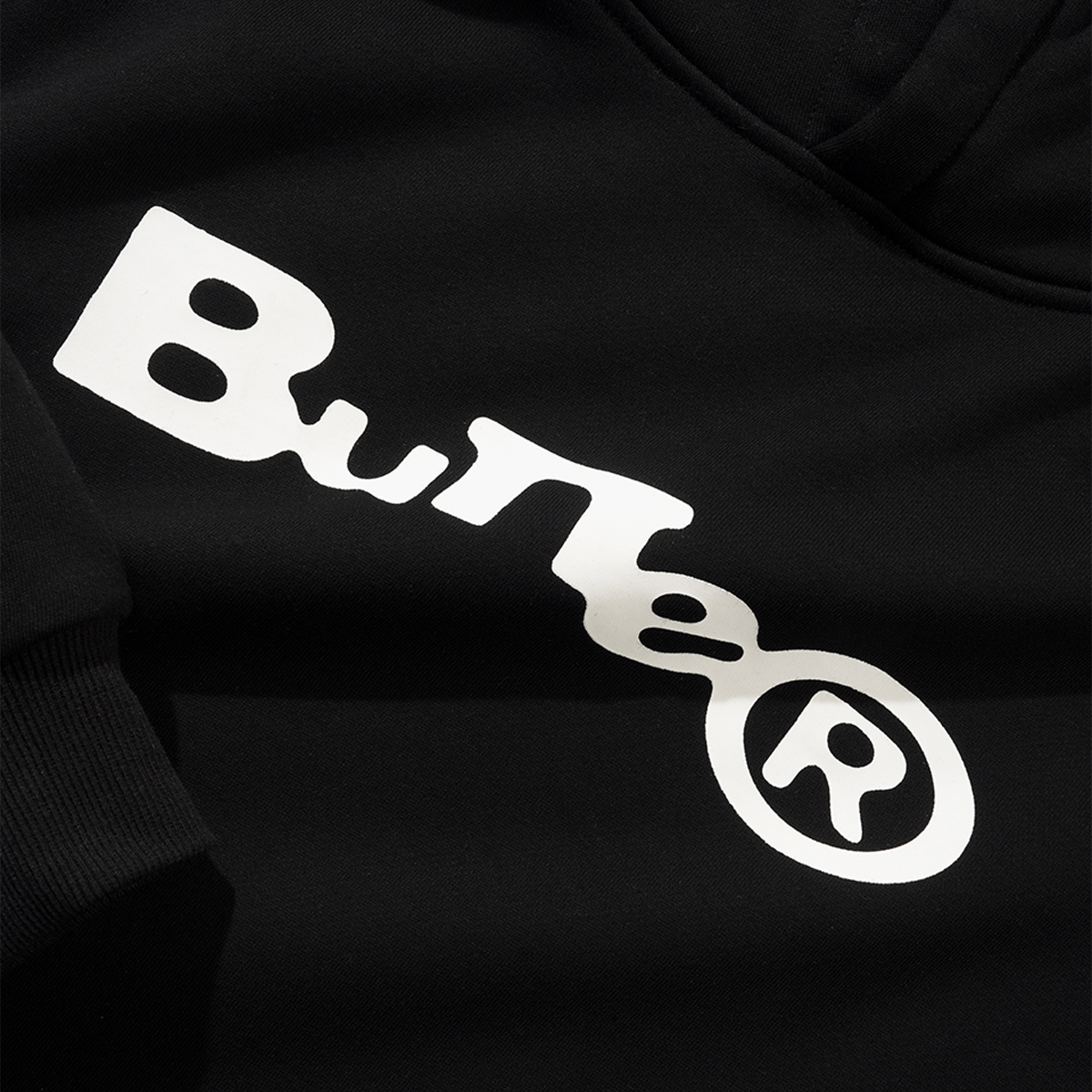 Butter Registered Pullover Hood Black