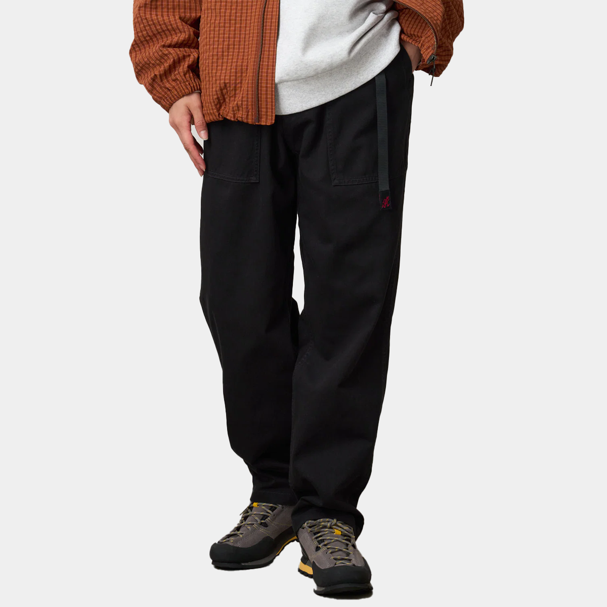 GRAMICCI LOOSE TAPERED RIDGE PANT 美品 黒色 Gramicci Loose Tapered Ridge Pant Black – Brick + Mortar