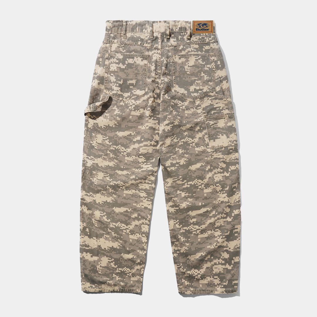 Butter Ripstop Carpenter Pants Digital Camo