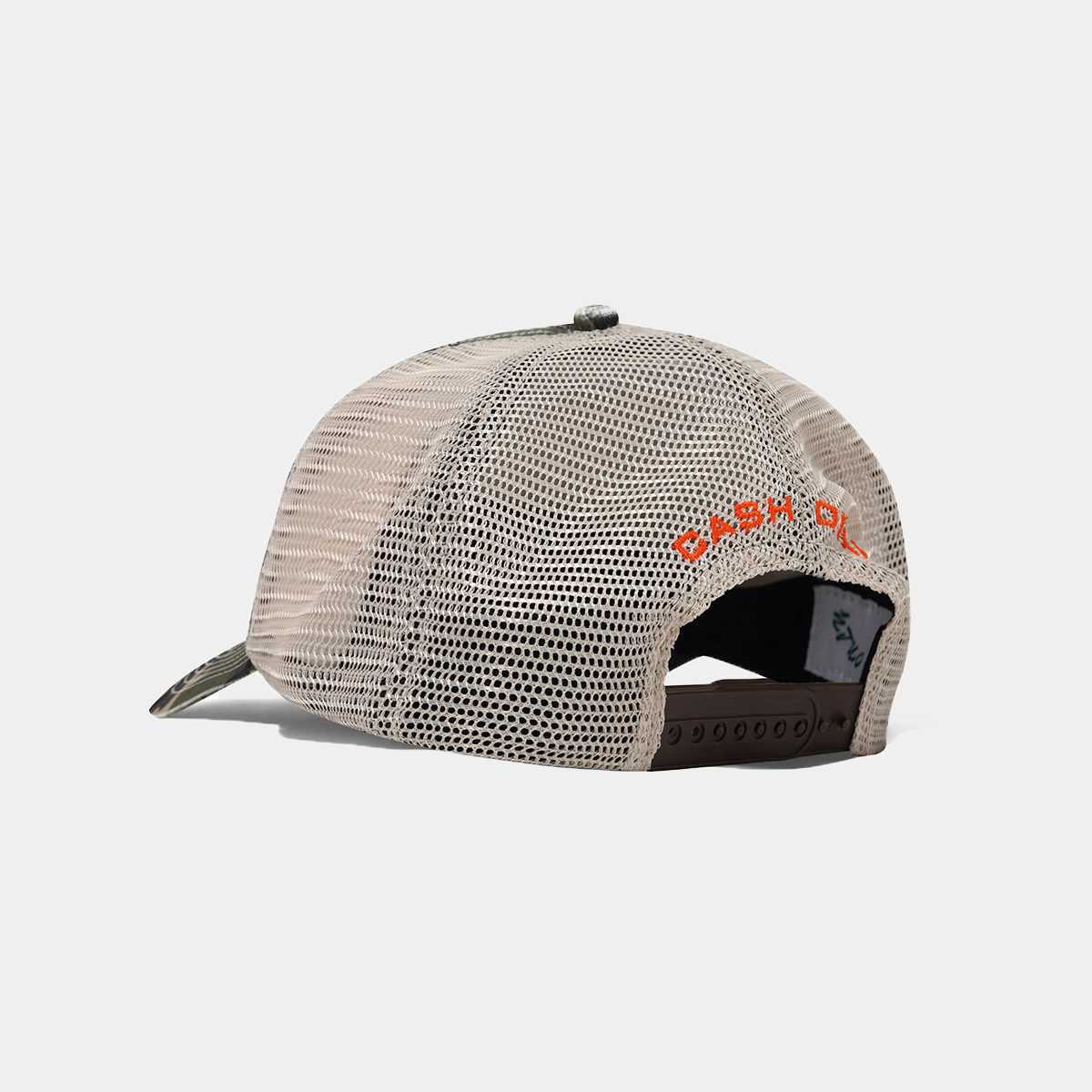 Cash Only Rodeo Trucker Cap Camo