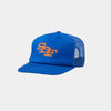 Someday Monogram Trucker Cap Royal