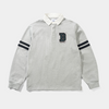 Butter Applique Rugby Polo Heather