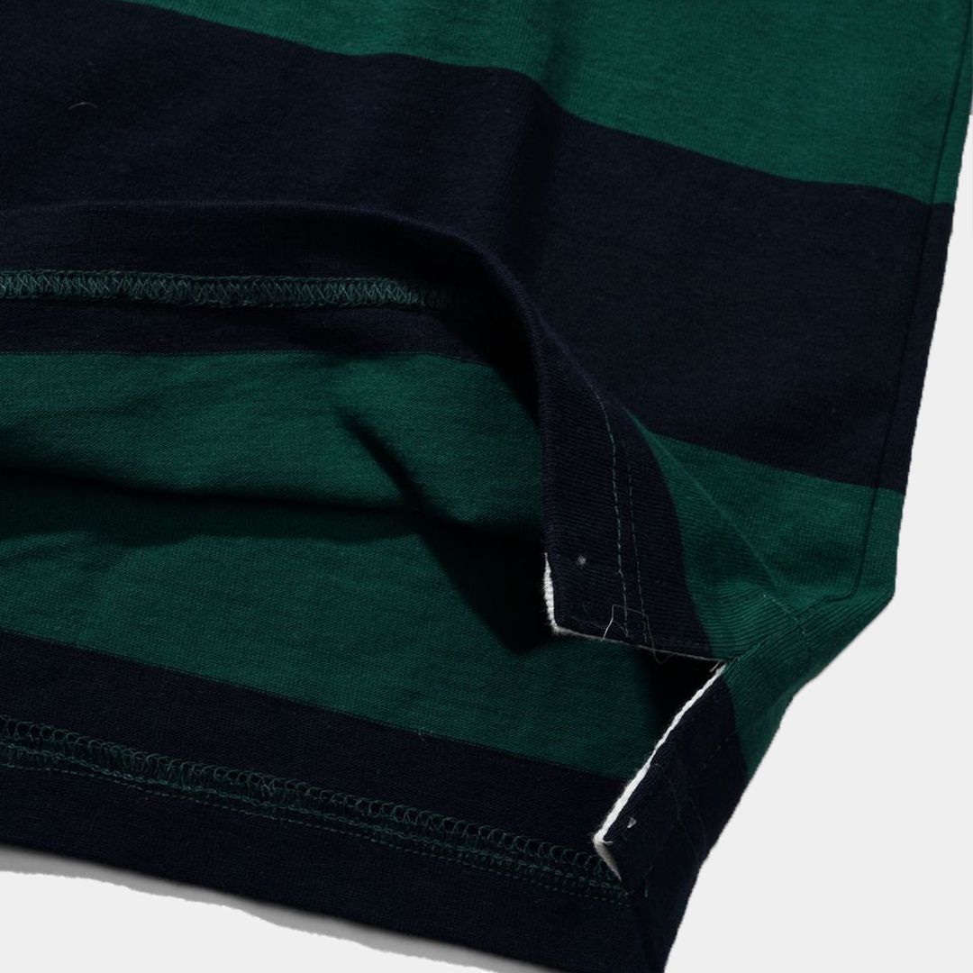 Butter x Umbro Victory Rugby Polo Navy + Forest