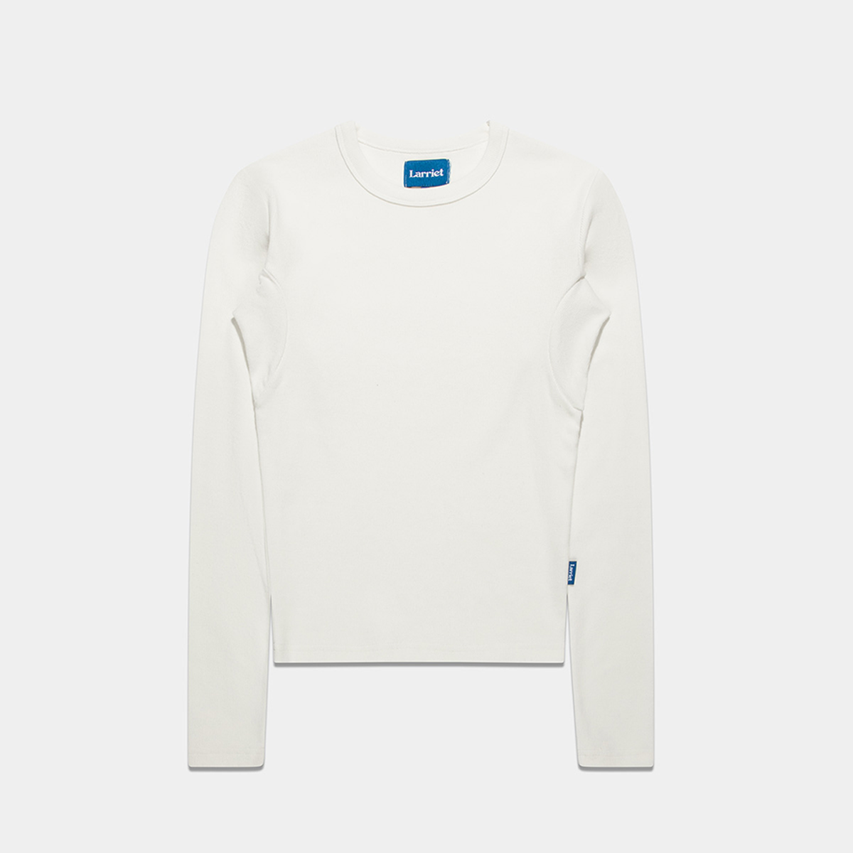 Larriet Women’s Ruthy Long Sleeve Tee White