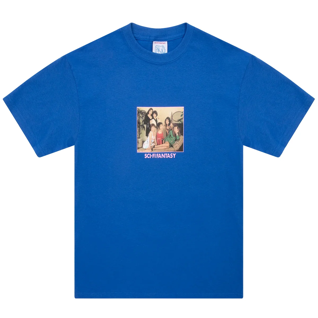 Sci Fi Fantasy Book Club Tee Royal Blue