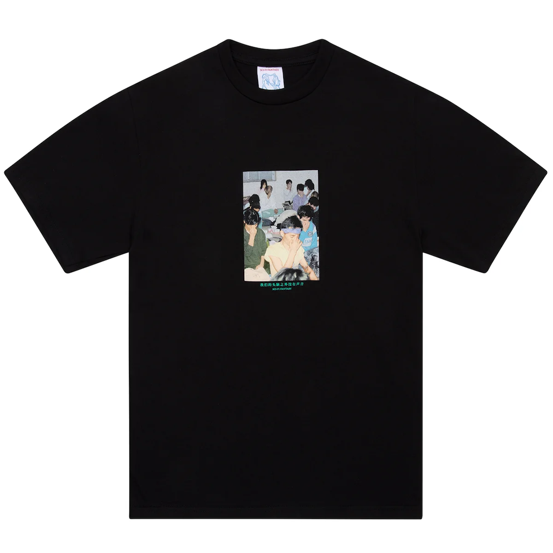 Sci Fi Fantasy Silence Tee Black