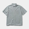 Butter Goods Overdye Seersucker S/S Shirt Grey
