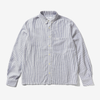 Butter Seersucker Striped Shirt Navy