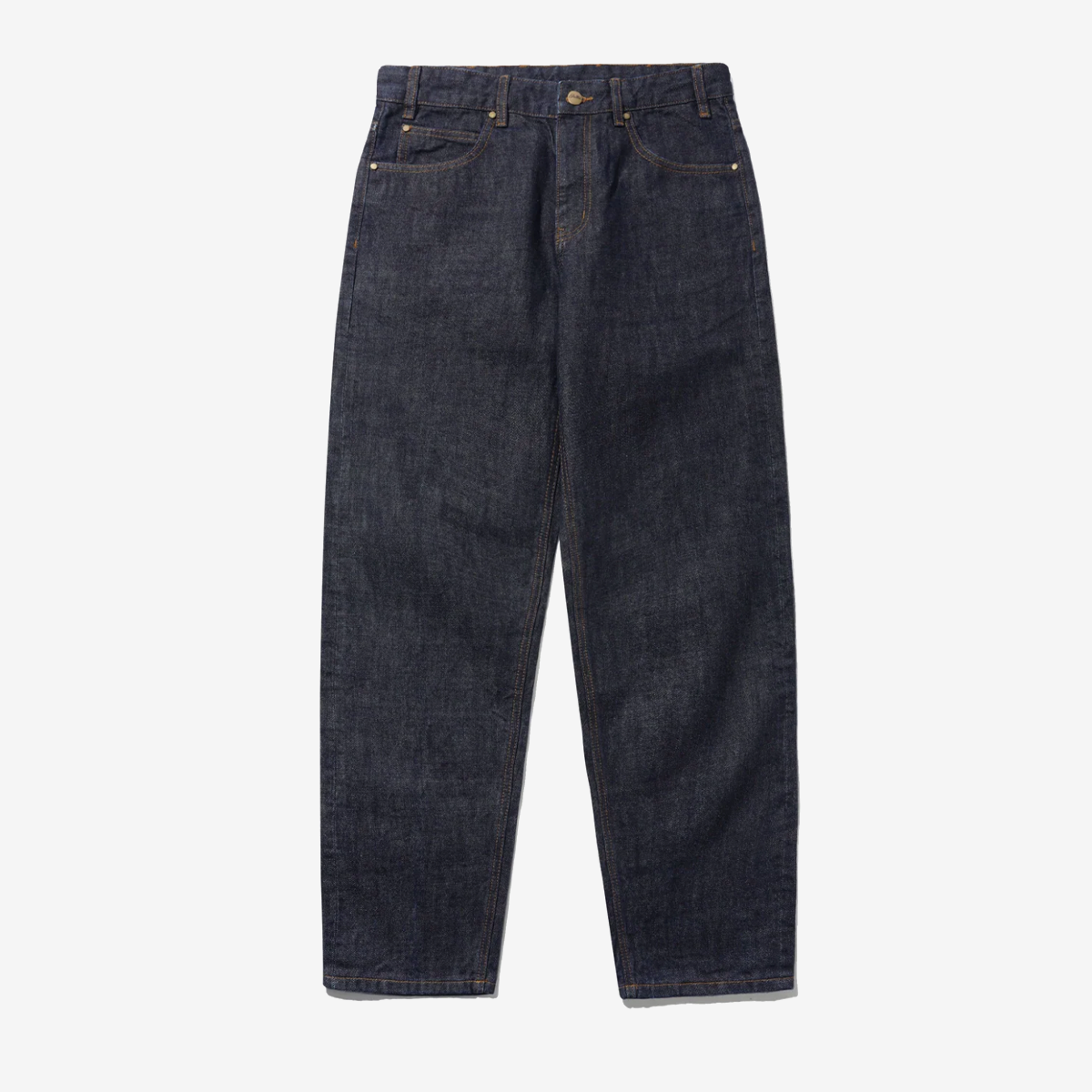 Butter Straight Leg Denim Jeans Selvedge Blue