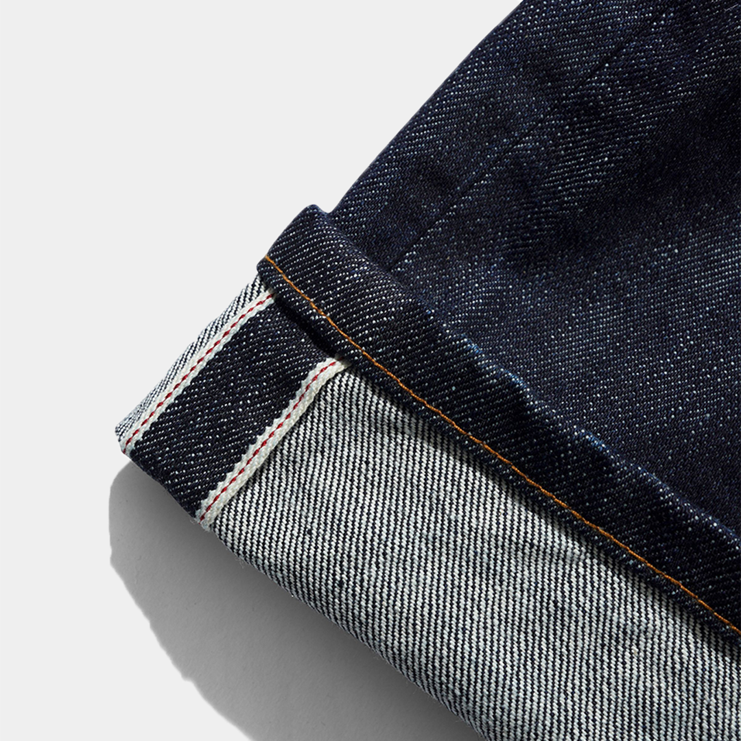 Butter Relaxed Denim Jeans Selvedge Blue