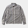 Butter Shadowplaid Shirt Tan