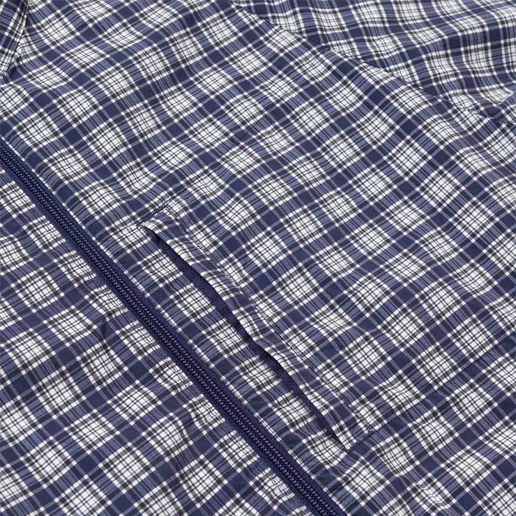 Gramicci Shell Checkered Jacket Navy Check