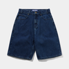 Butter Goods Baggy Denim Shorts Dark Blue