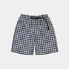 Gramicci Shell Checkered Shorts Navy Check