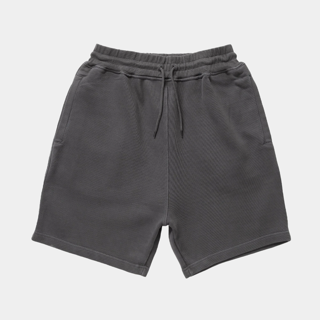 Power goods Loopback Sweat Shorts Washed Black