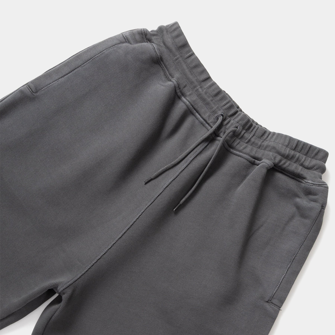 Power goods Loopback Sweat Shorts Washed Black